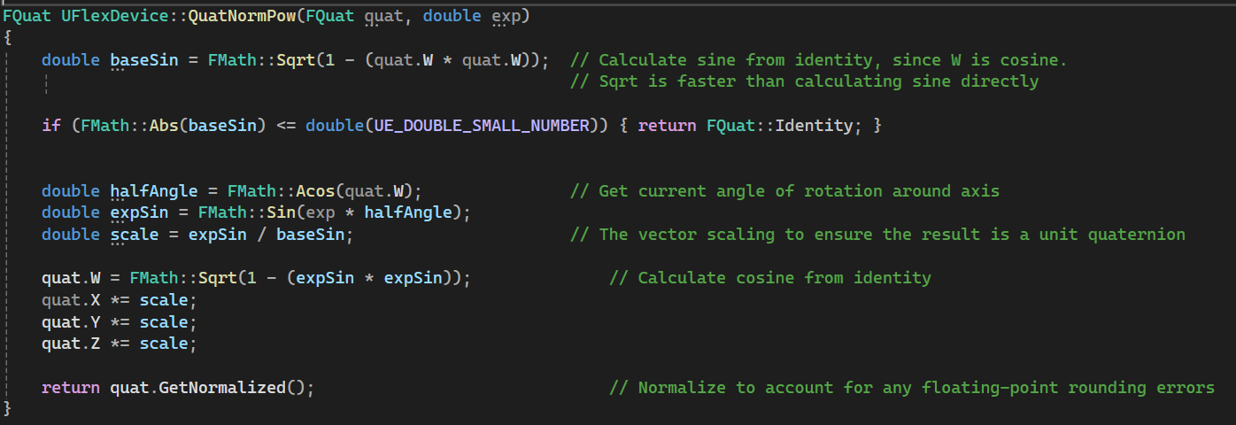 quaternion power code